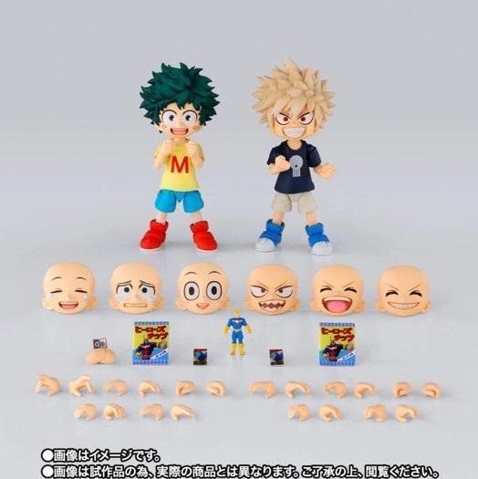 預購27年5月 萬代 SHF 綠谷出久＆爆豪勝己 -幼童時期套組- 