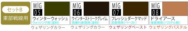 郡氏 GSI WY02 八雲舊化套組B WWII德軍東部戰線套組 油性漆 