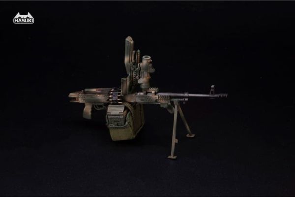 預購26年Q3 HASUKI 神貓跳動 1/12人偶適用武器配件 PKM C款 叢林迷彩 