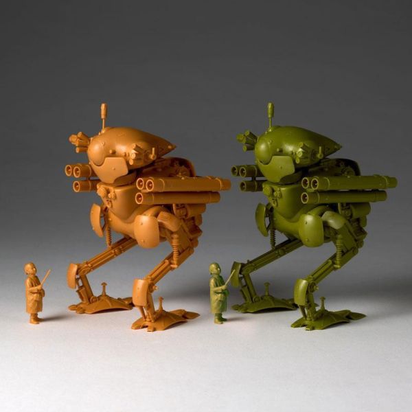 預購6月 海洋堂 ARTPLA 需自行上色 組裝 橫山宏 Ma.K 陸戰岡斯雙機組&Eddie 