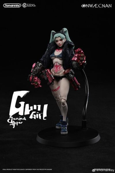 1/12 RomankeyxCowl 槍女 杰西卡 可動公仔 豪華版 