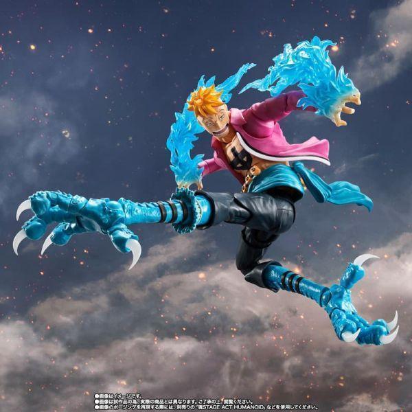 萬代 SHF 航海王 海賊王 不死鳥 馬可 馬林福特 頂上決戰 
