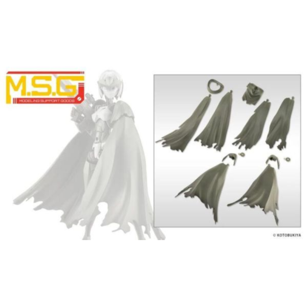 壽屋 組裝模型 MSG 武裝零件 MO007 衣裝零件 斗篷 墨綠 