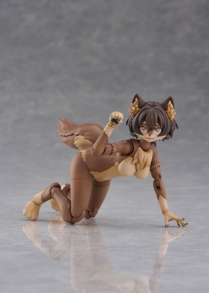 預購26年2月 青島 KEMOPLA 獸普拉 1/12 No.KP-02R 日本狼 獸娘 組裝模型 