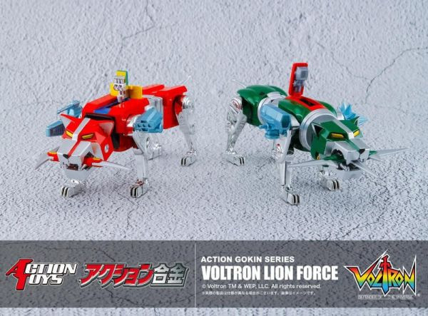 ActionToys 合金 Voltron Lion Force  五獅合體 百獸王 附特典 