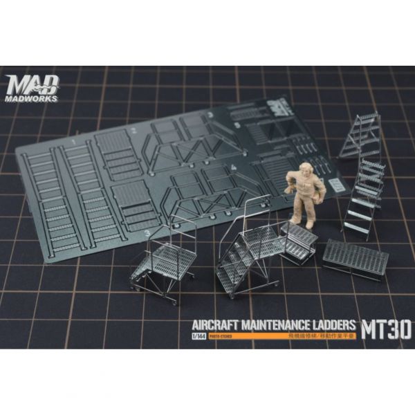 MADWORKS MT-30 1/72維修登高梯 樣式5 蝕刻片 