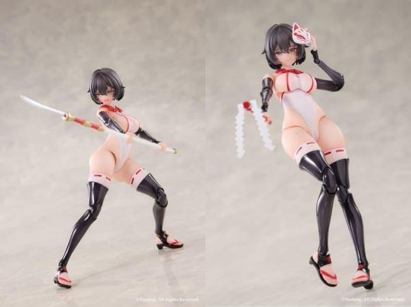 預購Q4 溯行 1/12 可動 戰鬥巫女 上滕桔梗 