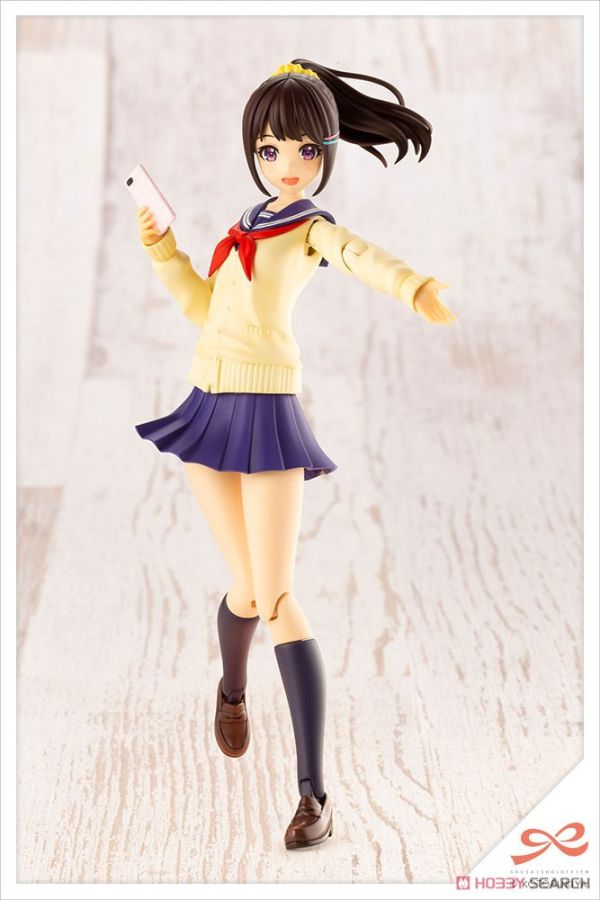 壽屋 組裝模型 1/10 創彩少女庭園 結城圓 桃櫻高校 冬服 