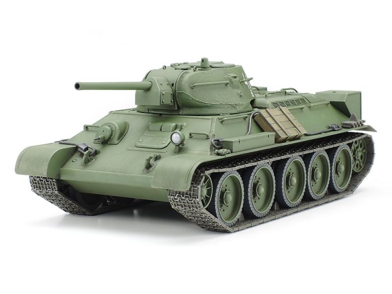 田宮 TAMIYA 1/48 軍事模型 32515 蘇聯中戰車 T34/76 1941年型(鑄造砲塔) 組裝模型 