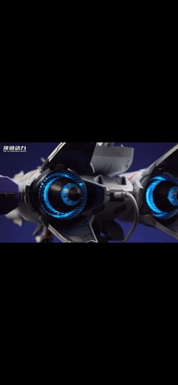 摸魚動力 流星號 發光飛行背包 組裝模型 通用MGSD、HG、RG 等 1/144 比例模型 