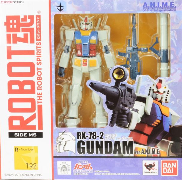 萬代 BANDAI ROBOT魂 SIDE MS RX-78-2 元祖鋼彈 ver.ANIME 