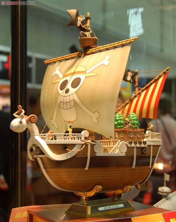 萬代 BANDAI ONE PIECE 航海王 黃金梅利號 附6人 約28公分 組裝模型