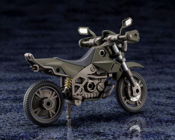 壽屋 1/24 六角機牙 潛視摩托車 森林色 再販 組裝模型 
