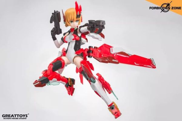 預購10-12月 GREATTOYS 1/12 禁地 第一彈 鷹妹 艾莉亞 可動人偶 機娘 
