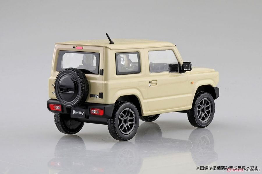 青島社 AOSHIMA 1/32 SNAP KIT 08-D 鈴木 SUZUKI JIMNY 象牙白 (多色成型免膠水)  