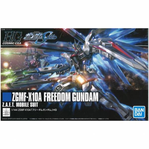 萬代 BANDAI 1/144 HGCE #192 自由鋼彈 ZGMF-X10A 組裝模型 