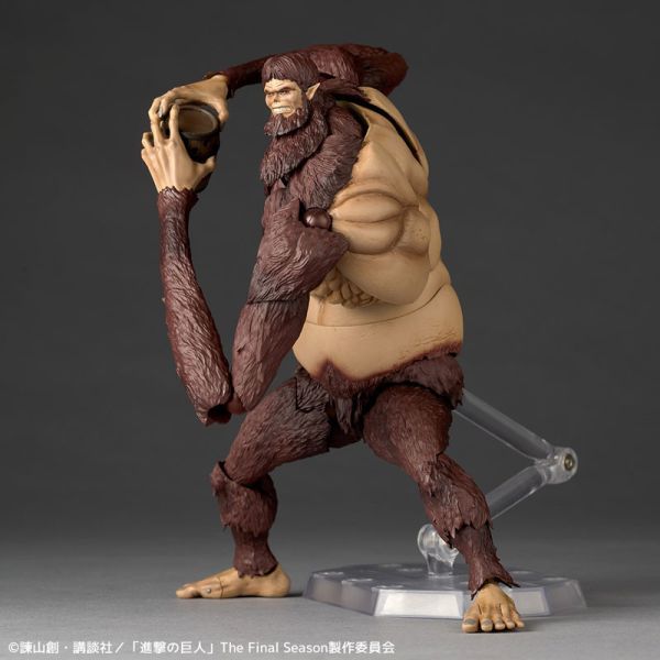 預購26年4月 海洋堂 驚奇山口式 進擊的巨人 獸之巨人 吉克 一般版 