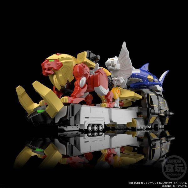 預購12月 萬代食玩 SMP SUPER MINIPLA 百獸戰隊 百獸合體 牙吠王 中盒3入 PB 