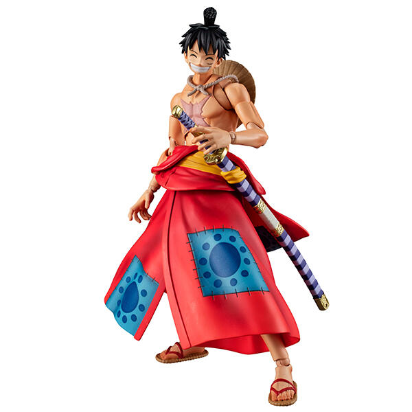 MEGAHOUSE 代理版 VA Heroes 海賊王 和之國 魯夫太郎 可動完成品 