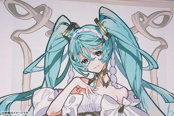 預購10月 GSC 初音未來 feat. 米山舞 等身大掛畫 