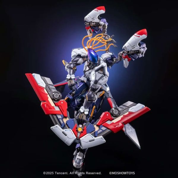 預購10-12月 模壽 MOSHOW 卓越級 王者榮耀 後羿 無盡星芒款 機甲完成品 
