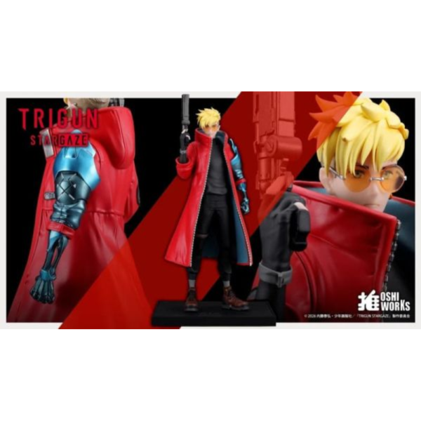預購26年5月 壽屋 OSHI WORKS 心推工坊 槍神 威席 史坦畢特 TRIGUN STAMPEDE D1107 