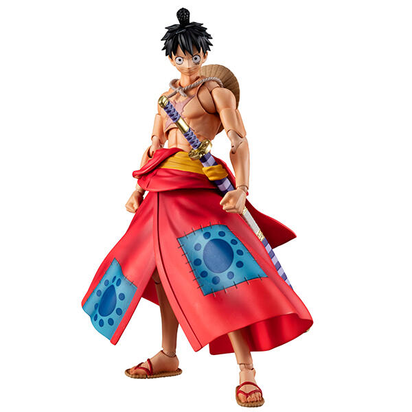 MEGAHOUSE 代理版 VA Heroes 海賊王 和之國 魯夫太郎 可動完成品 