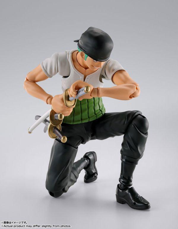 萬代 代理版 SHF S.H.F 航海王 羅羅亞·索隆-冒險的黎明- 可動完成品 