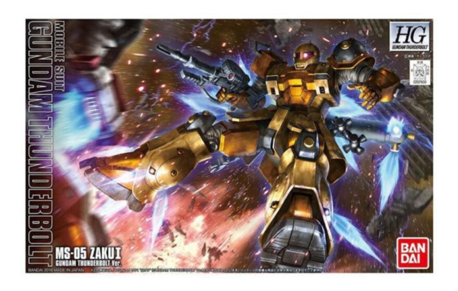 萬代 BANDAI HGTB 1/144 MS-05 薩克I 雷霆宙域戰線 動畫配色 Ver. 組裝模型 