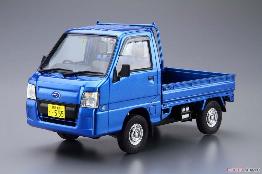 青島社 AOSHIMA 1/24 汽車模型#04 速霸陸 貨車 TT2'11 組裝模型 
