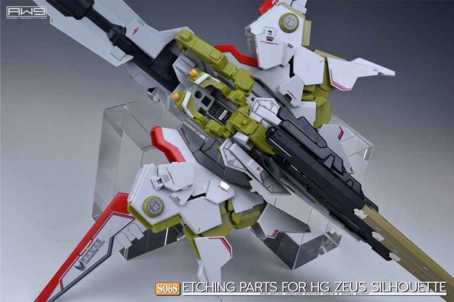 鋼魂 AW9 S68 HG 1/144 神王宙斯型外掛裝備 改造蝕刻片 附水貼 