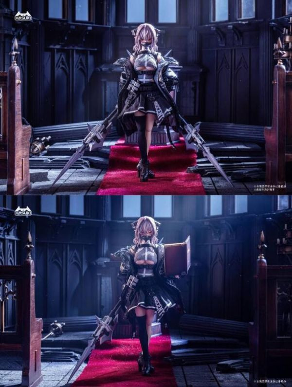 HASUKI 神貓跳動 PA009 魅魔修女-芙莉德 可動完成品 