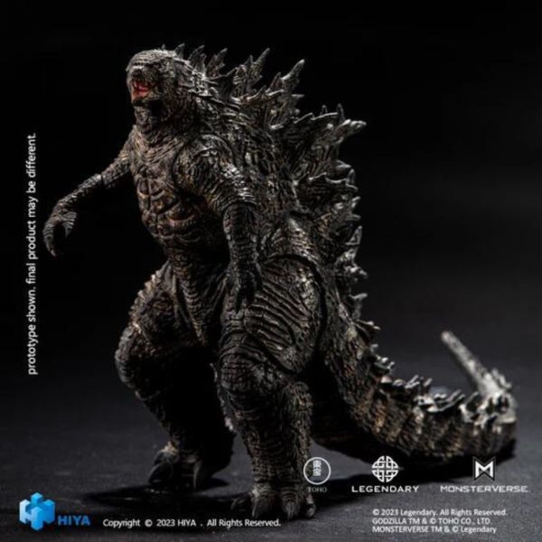 預購25年4月 HIYA 海雅 哥吉拉 2019 怪獸之王 哥吉拉 再版 可動完成品 