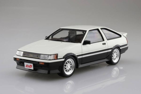 青島社 AOSHIMA 1/24 汽車模型 頭文字D No.13 汽車模 型 秋山涉 豐田 Toyota AE86 Levin AAOSHIMA 1/24 頭文字D 藤原拓海 AE86 SPRINTER TRUENO [D計畫]