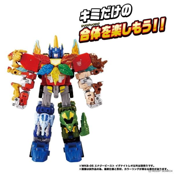 預購11月 TAKARATOMY 變形金剛 WKB-05 能量野獸 Ignite Bite 