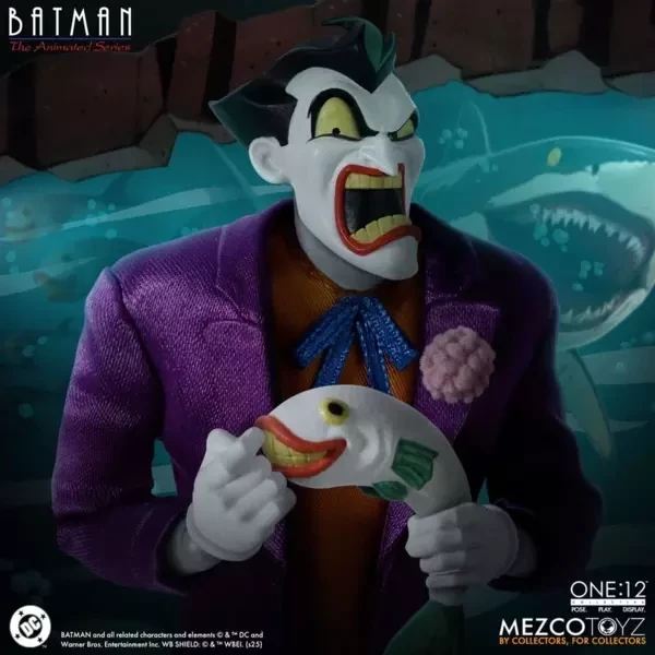 預購26年7月 MEZCO Collective 蝙蝠俠：動畫系列 小丑 可動 