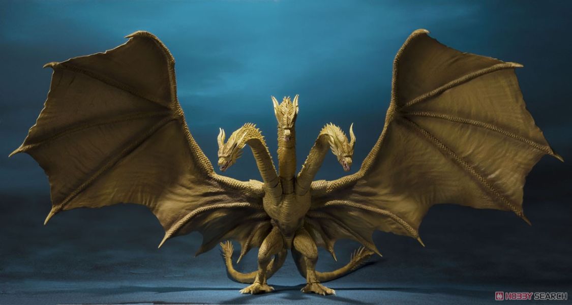 萬代 BANDAI 代理版 S.H.MonsterArts 王者基多拉(2019) 