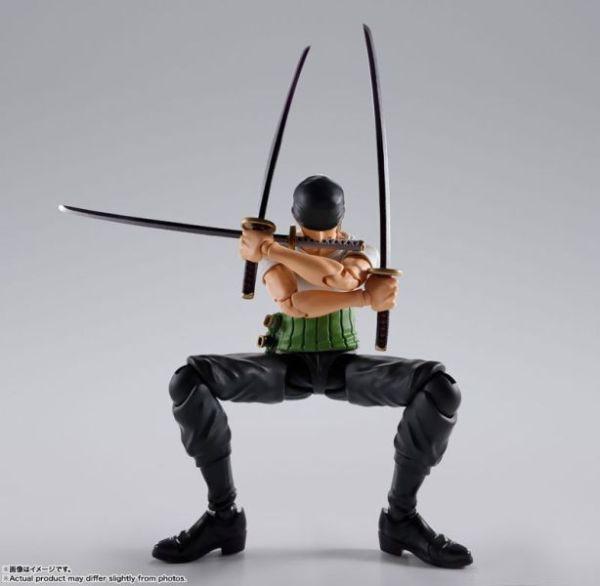 萬代 代理版 SHF S.H.F 航海王 羅羅亞·索隆-冒險的黎明- 可動完成品 
