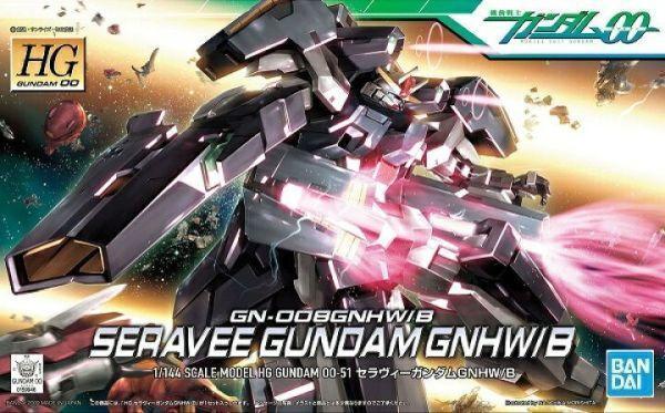 BANDAI 組裝模型 HG 00#51 熾天使 最終決戰式樣 