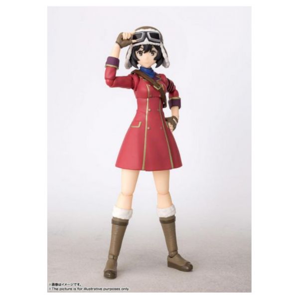 萬代 BANDAI 代理版 S.H.F SHF 荒野的壽飛行隊 姬莉葉 