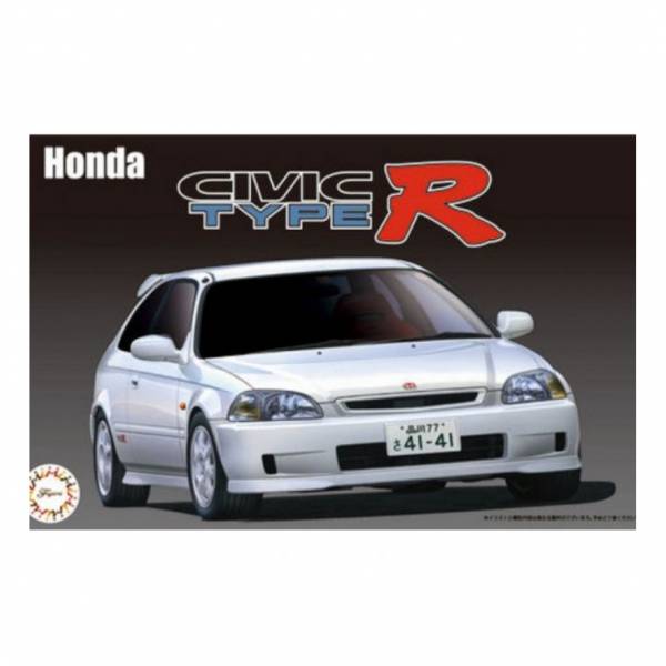 富士美 FUJIMI 1/24 ID-88 039879 HONDA CIVIC TypeR EK9 後期型 K8 汽車模型 