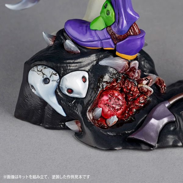 預購8月 海洋堂 ARTPLA 新世紀福音戰士 初號機暴走 組裝模型 