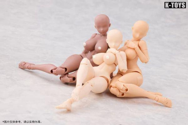 K-Toys 日漫風 豐滿女素體 KT02A 白膚 1/12 
