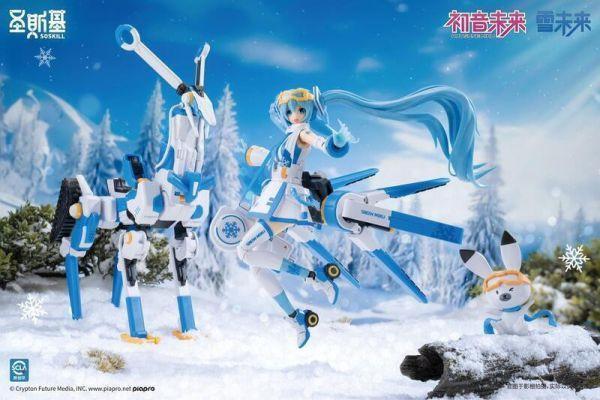 聖斯基 初音未來 雪初音 雪未來 冰點迴響 含初回特典 組裝模型 