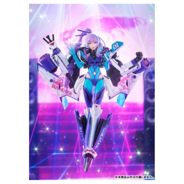 V.F.G. MC-17 超時空要塞 VF-31J 齊格菲 美雲·基努梅爾 組裝模型 