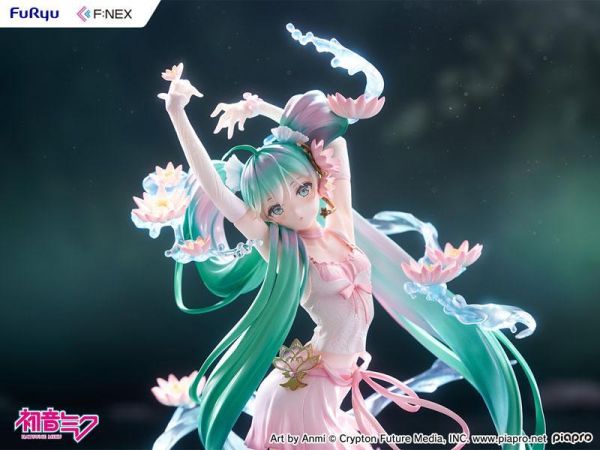 預購10月 F:NEX 初音未來 MIKU 睡蓮Ver 1/7 
