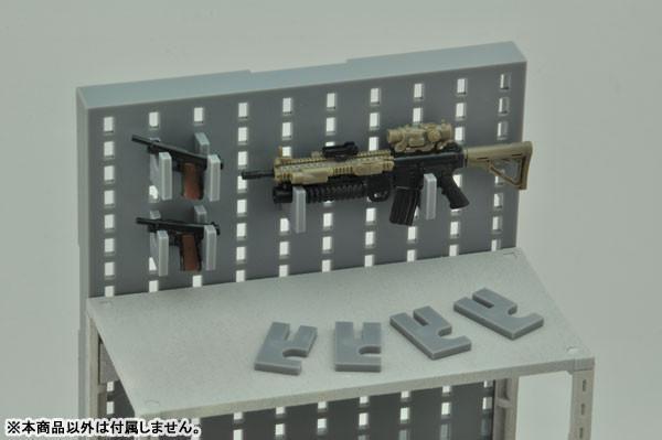 TOMYTEC 1/12 LittleArmory (LD018) 置槍架 D 