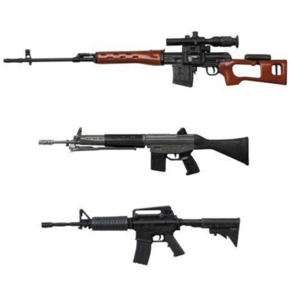 預購9月 PLATZ 1/12 GUN-2 寫實武器 步槍 全3種 未塗裝模型 