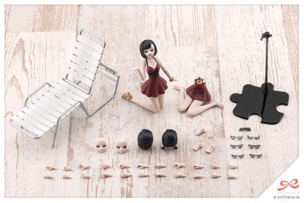 預購8月 壽屋 組裝模型 一般版 創彩少女庭園 YOMI 泳裝 