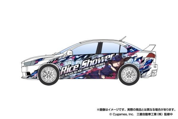 青島社1/24 痛車#3《賽馬娘》ver.2 CZ4A 藍瑟 Evolution X 最終版'15 模型 